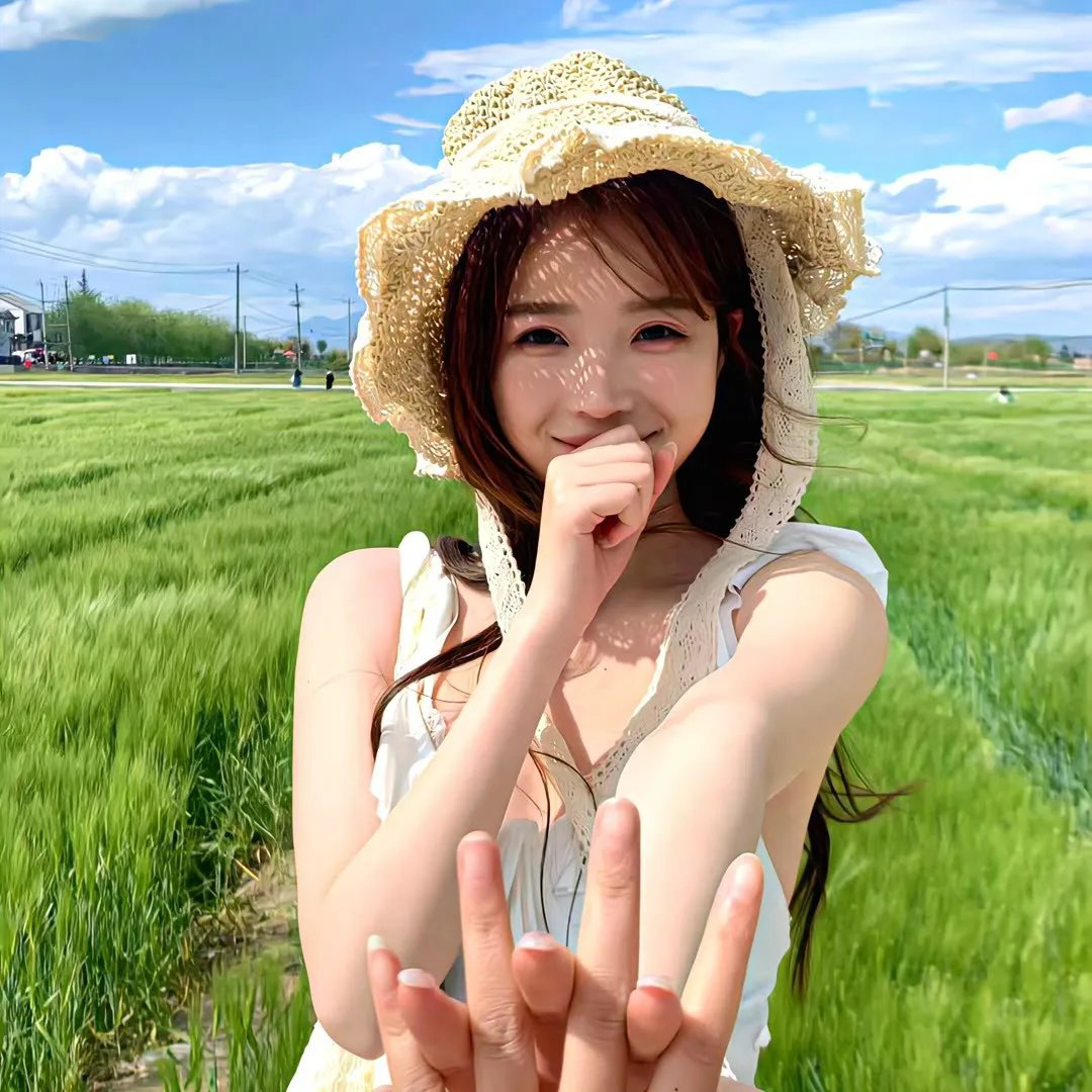 湖边散步